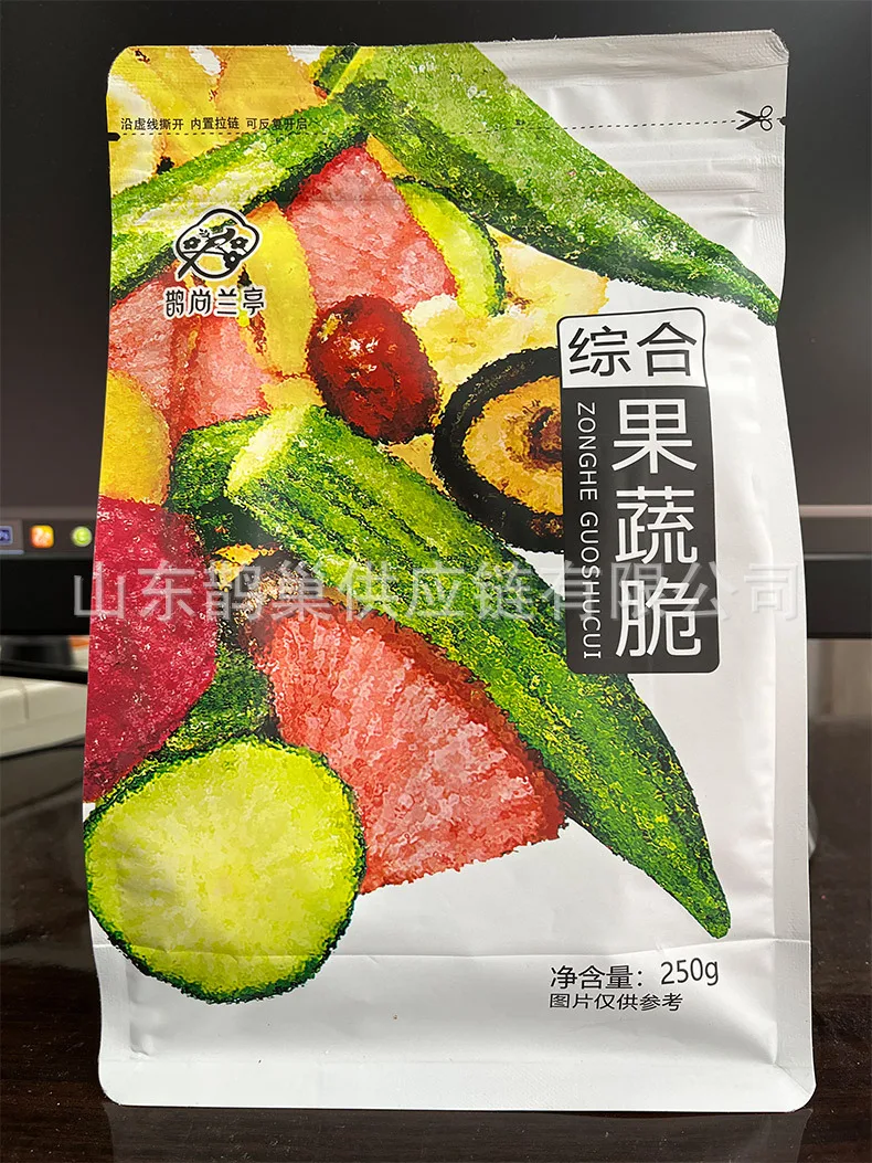 Комплексные чипсы для фруктов и овощей 250 г готовые к употреблению разные овощи фрукты сушеные Детские обезвоженные смешанные