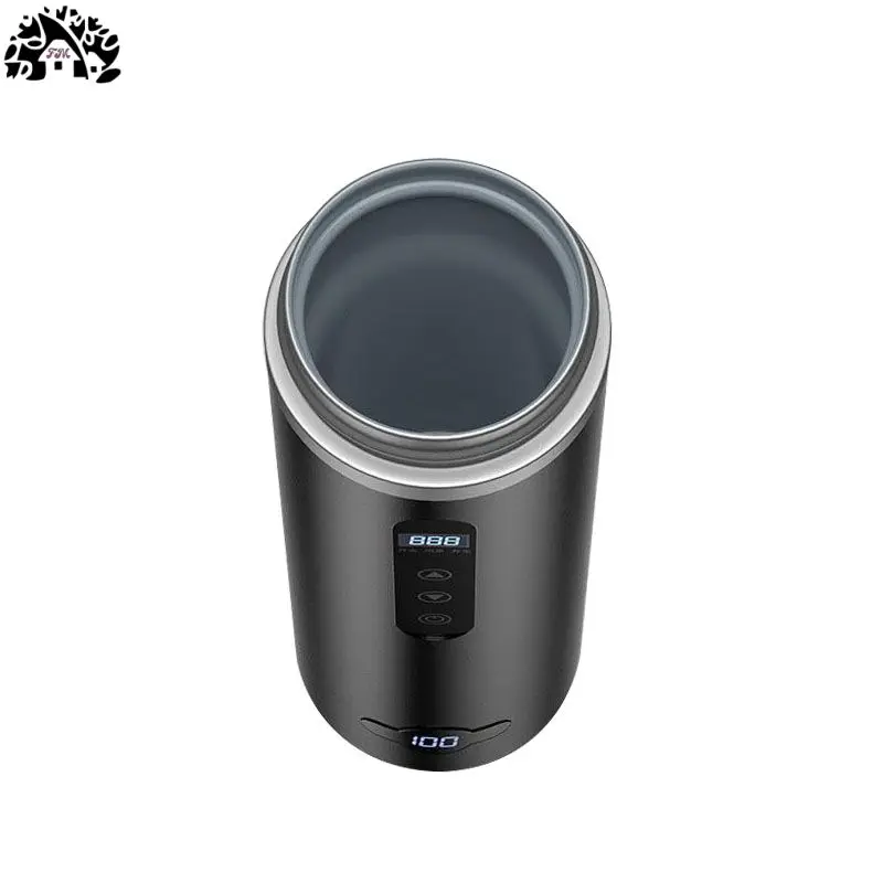 400ml Portable Electric Kettle Travel Boiling Water Cup Smart Heating Cup Temperature Control Kettle With Digital Display 220V