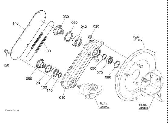 SECOND DRIVE CHAIN CASE SPROCKET