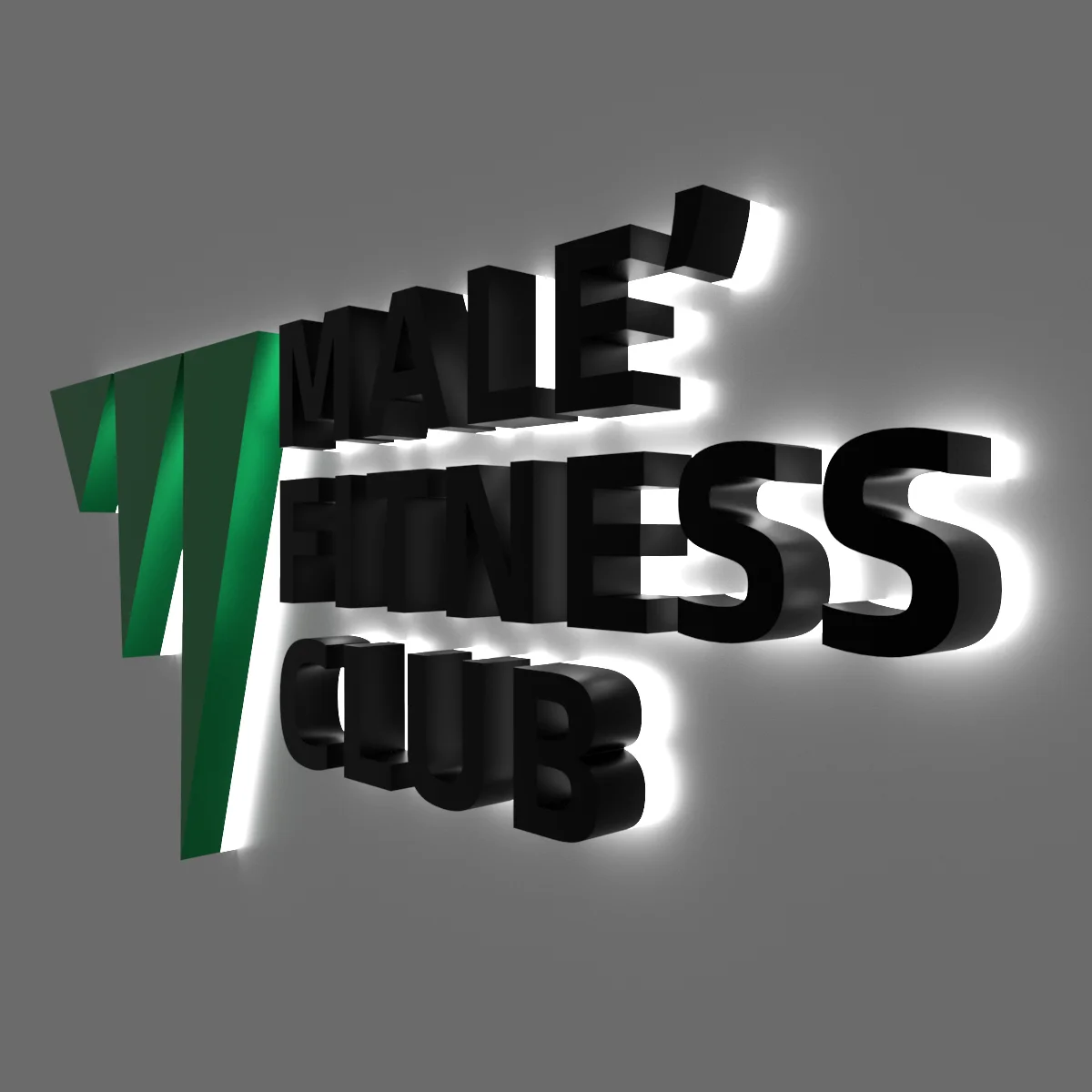 Storefront Signs Custom Shop Store front Metal Logo Light Up Sign Letter Office Commercial Business Reception Led Signs