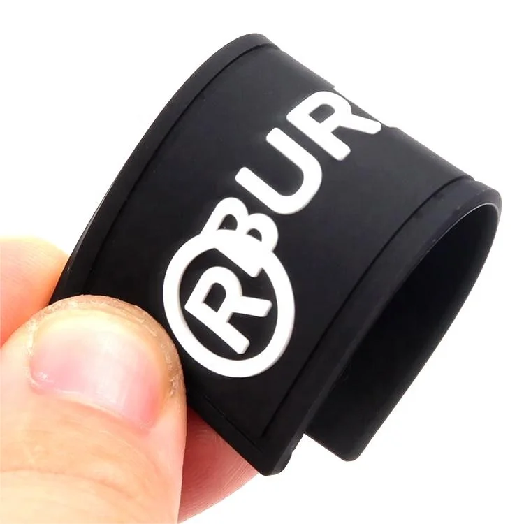 PVC Label Supplier Custom Embossed Logo 3d Heat Transfer Rubber Patches Silicone Badge for Garment