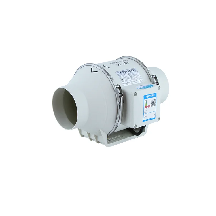 China Supplier Circular  Duct Fan Silent 12V Dc Duct Fan For Bathroom Kitchen