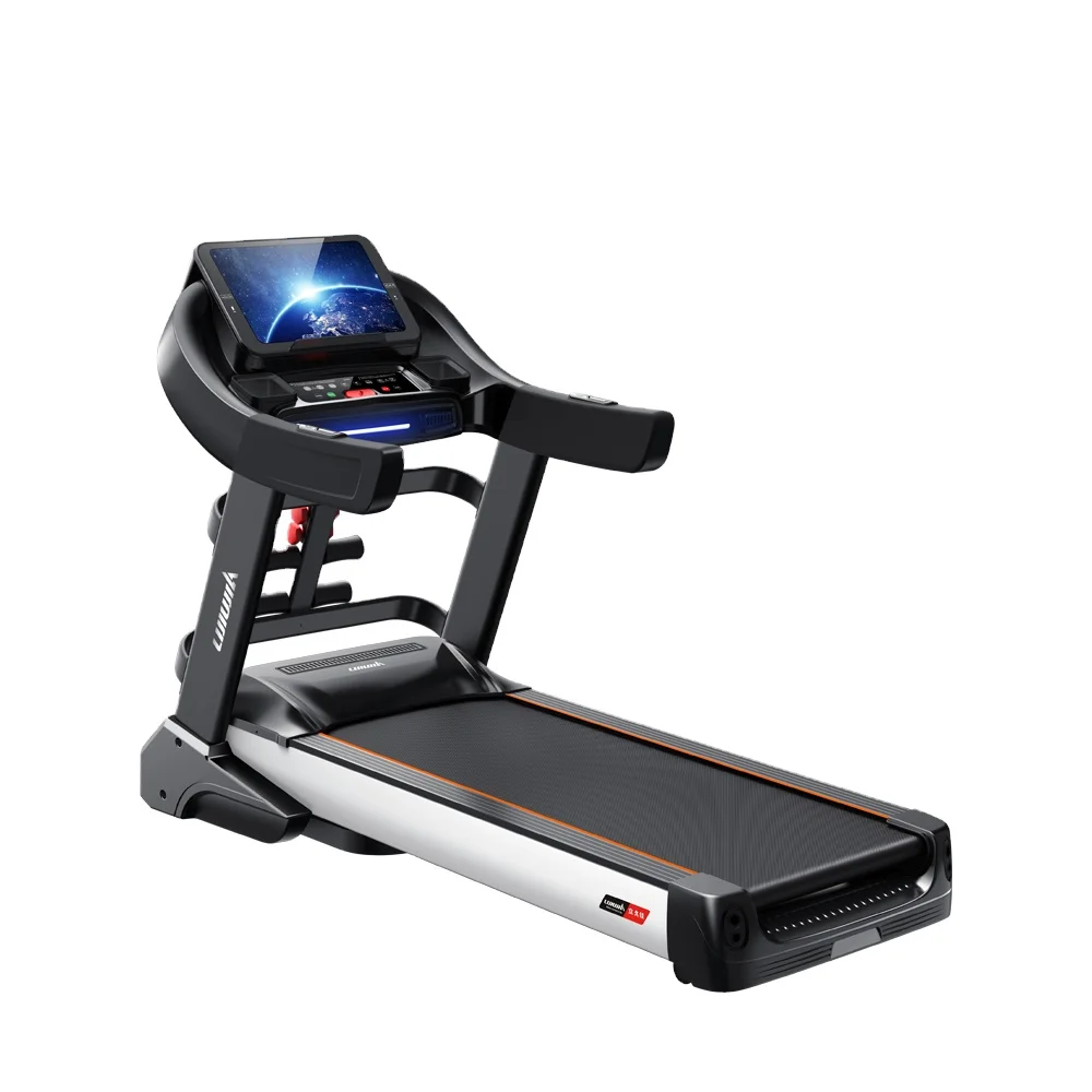 Лидер продаж складная беговая дорожка с двигателем переменного тока большие тяжелые коммерческие беговые дорожки