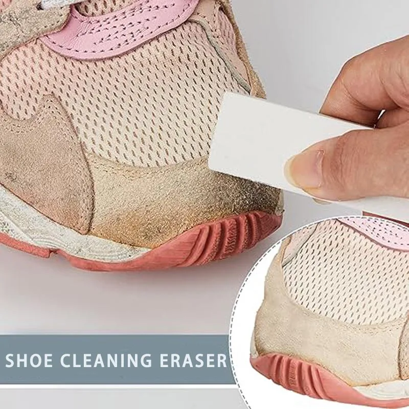 Nubuck Suede Shoe Cleaner Sponge Sneaker Shoes Canvas Cleaning Tool Dirt Remover with Sponge and Eraser