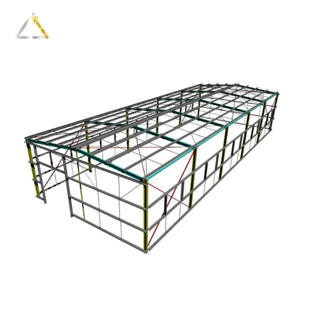 Building Size 27.5mx10.5mx5.0m(eave height) Steel Structure Shed Storage Garage Hangar Warehouse Workshop Building