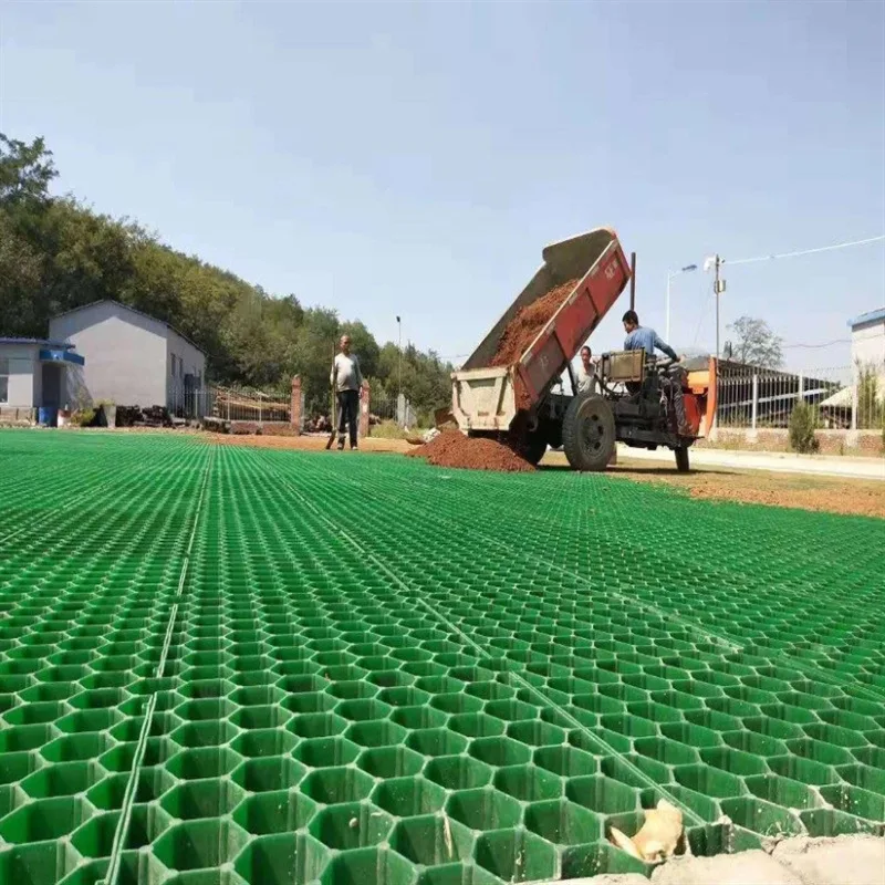 HDPE Grass Lawn Grid Plastic Car Driveway Lawn Paving Reinforcement Planting Grass Paver Grid