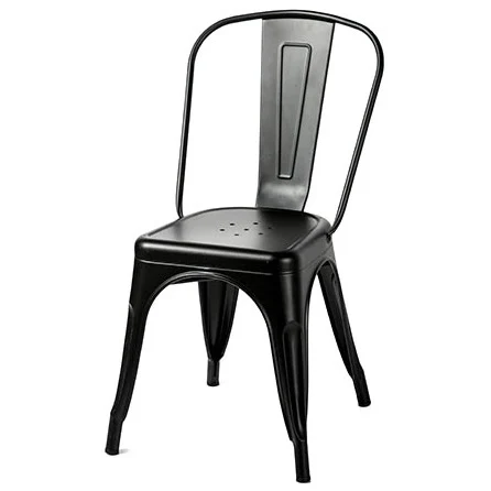 Metal Antique Iron Brass Dining Room Furniture Coffee Shop Restaurant dining Industrial Iron tolixs chair