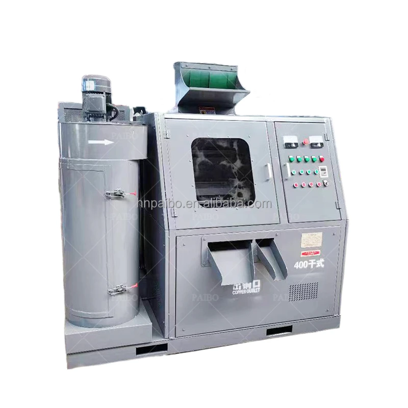 Mini-Type Automatic Metal Metallurgy Machinery Scrap Cable Wire Shredder Equipment Copper Wire Recycling Machine