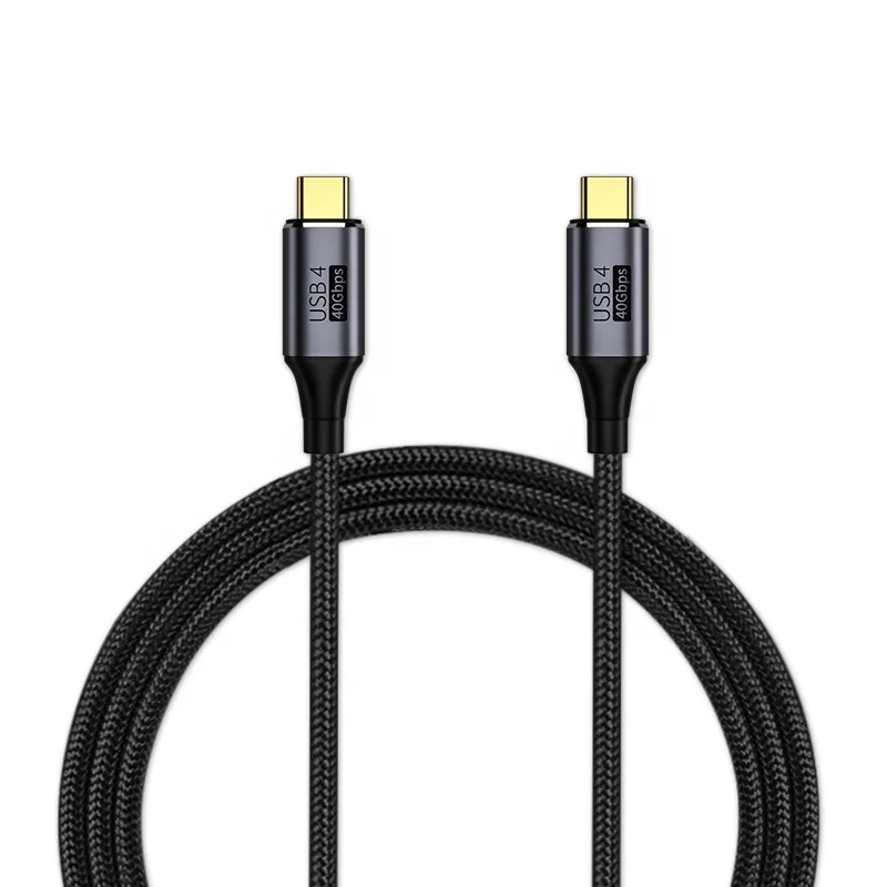 8K 60Hz USB C 4.0 Cable 40Gbps Data Transfer / 100W Charging for Type-C MacBooks, iPad Pro, Hub, Docking, and More