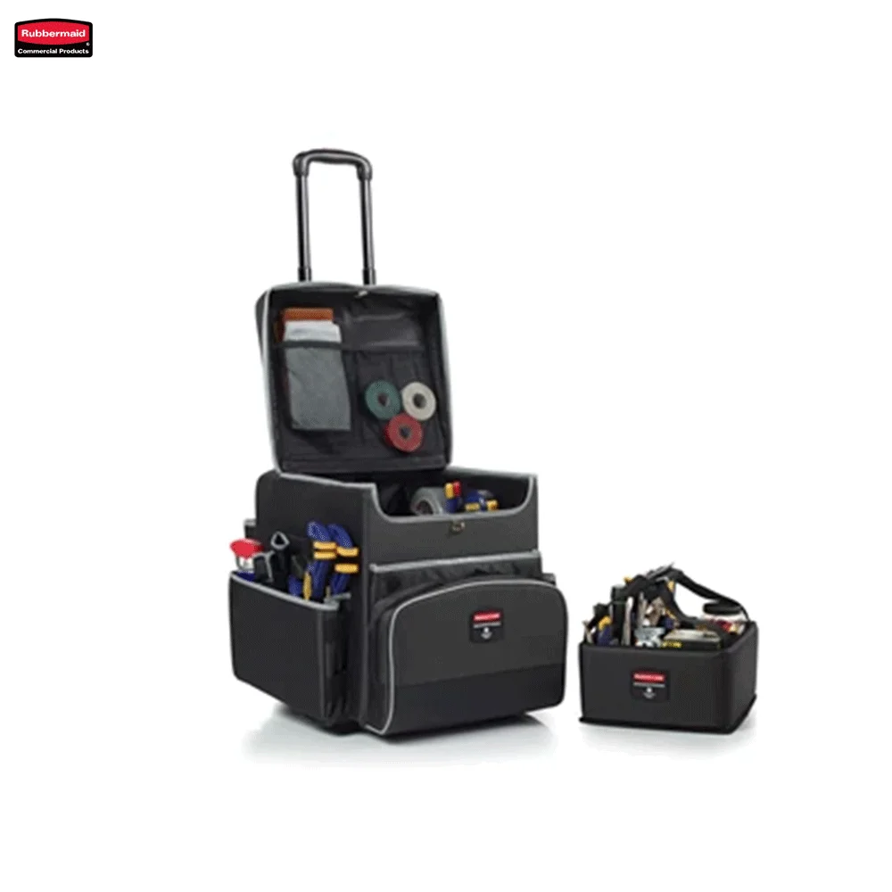 Rubbermaid 1902465 Executive Quick Cart Heavy-duty Large Housekeeping Cart