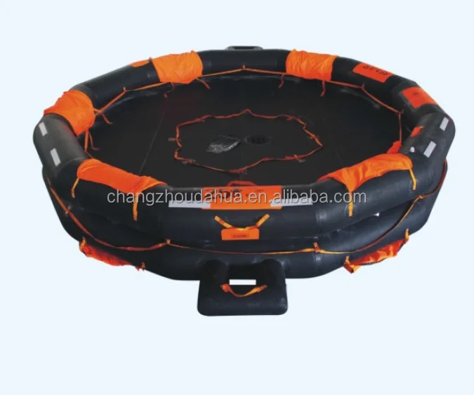 HSC Open  Reversible   Inflatable Life Raft KHK-100 for 6-152 Persons with  EC  CCS Certificate