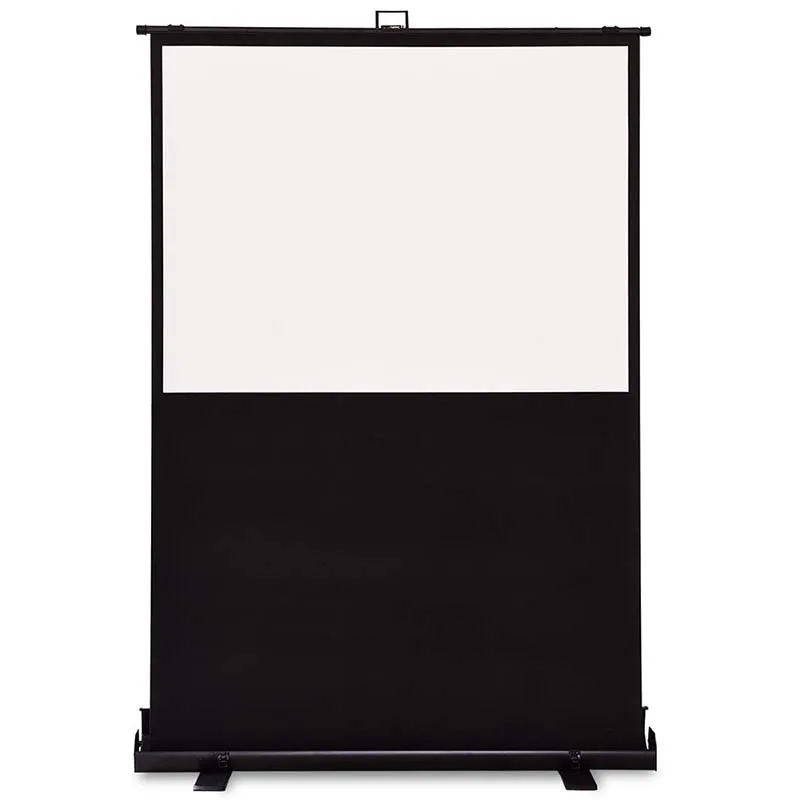 
Xinjieke Portable Projection Screen 100inch Format 4:3 Floor Rising Projector Screen For Home Theater Office 