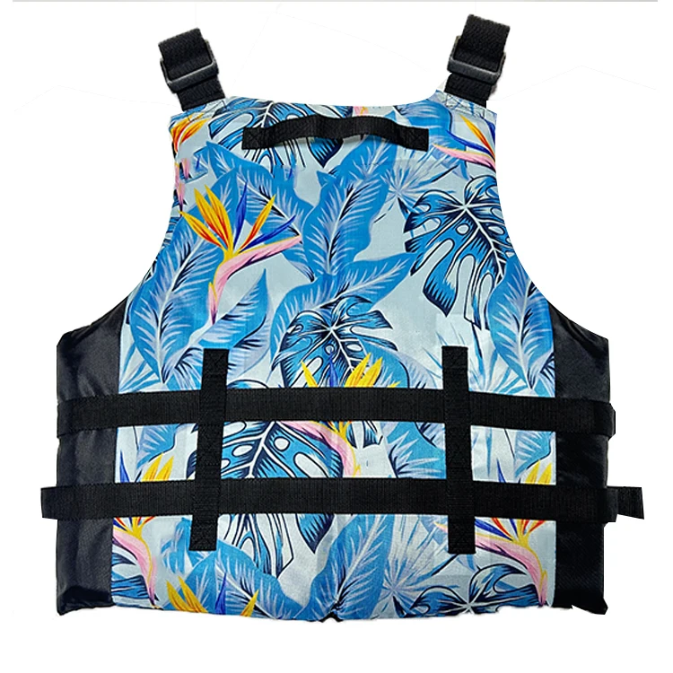 Wholesale Swimming Adult Life Jacket Vest Front Zipper Adjustable Straps Buoyancy Kayak Women Men Life Vest