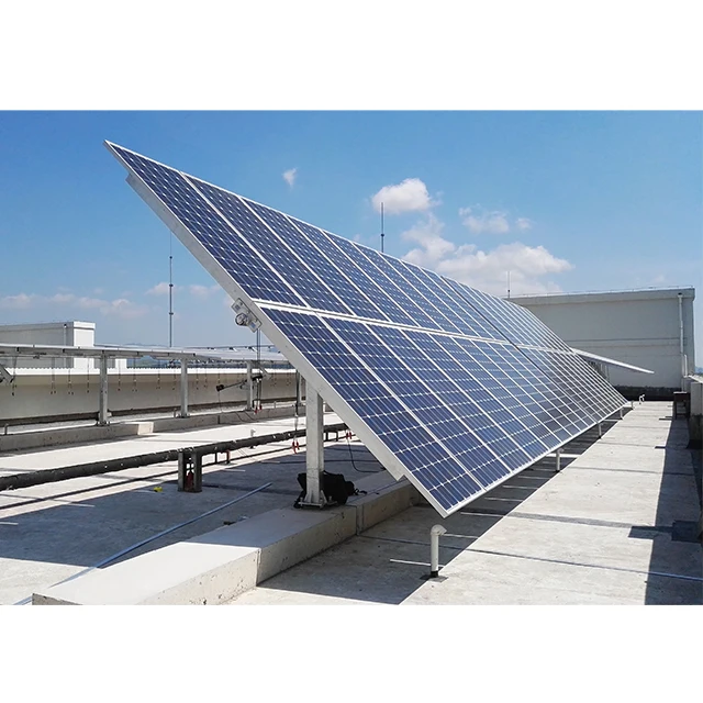 Solar Energy On-grid Generation System The system transmits the current into power grid after the current is collected and treat