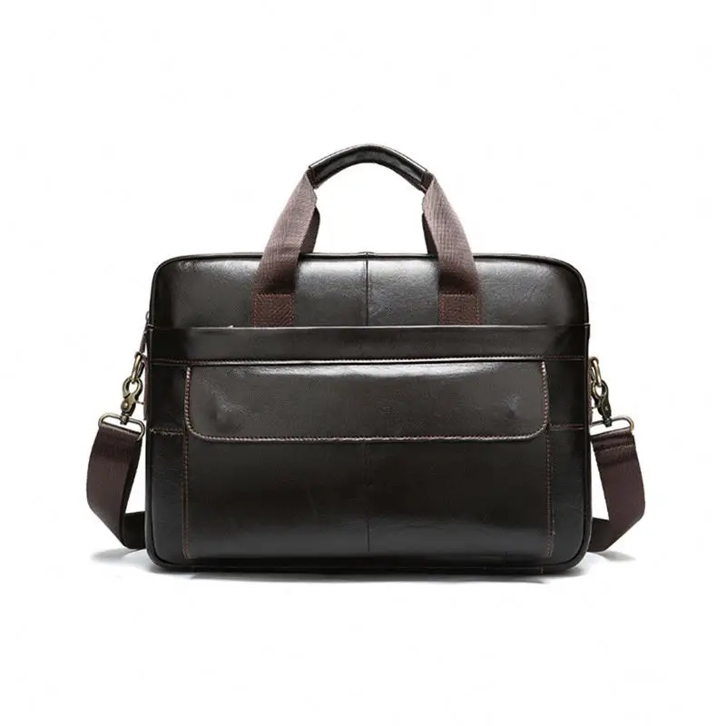 Unique engraved leather lawyer briefcase