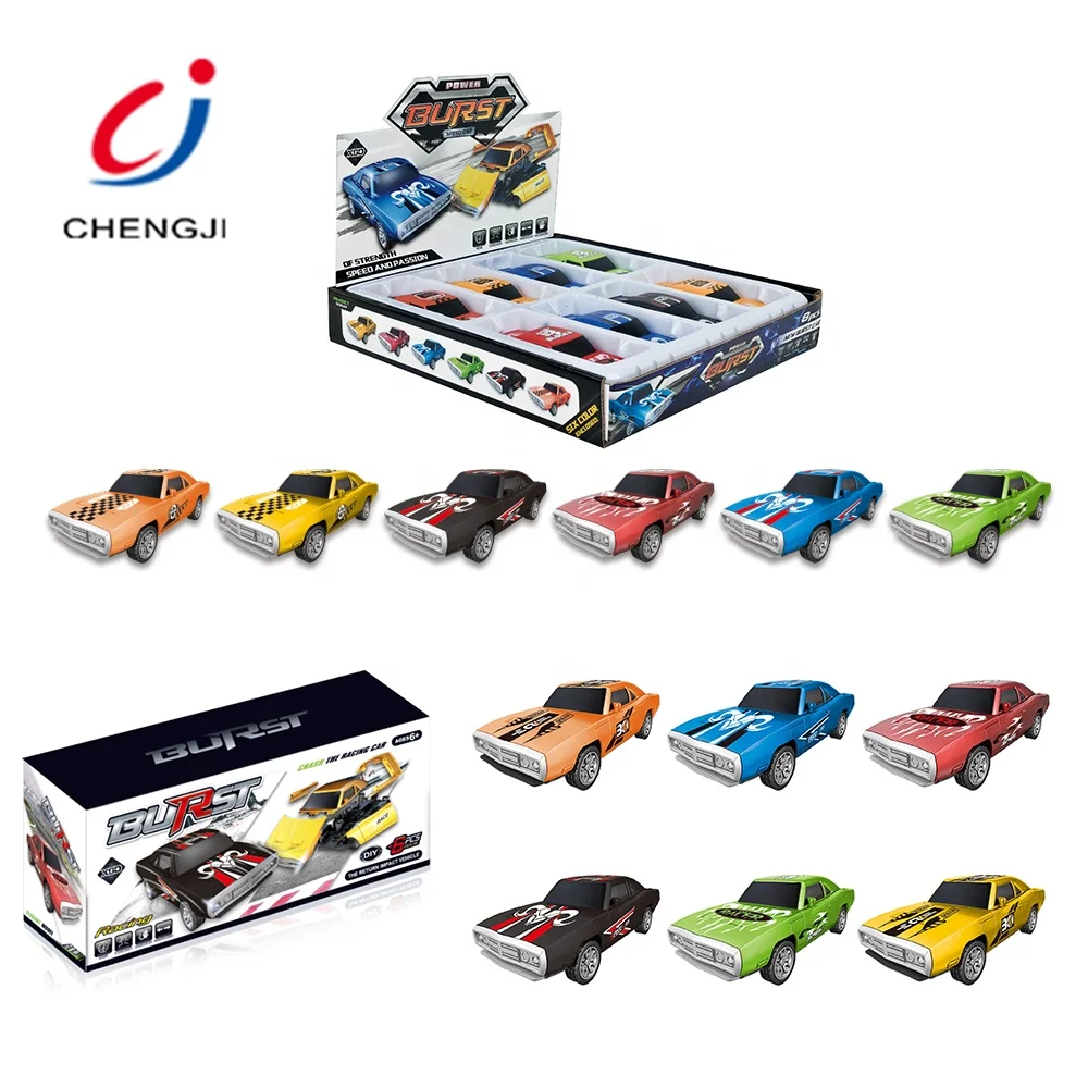 Chengji Kids take apart vehicle set mini plastic 3D model diy assembly car toys