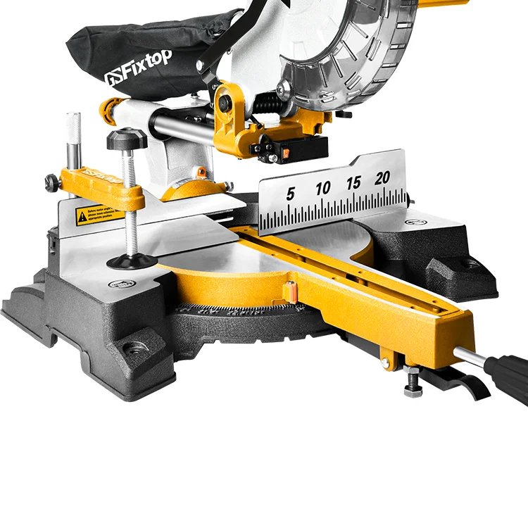 High Quality Sliding Torque Efficiency Thicker Taller Baffle Miter Saw 2300w Sliding Machine