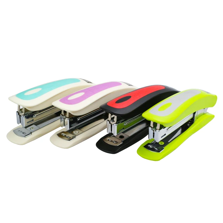 Индивидуальный по запросу заводской прямой продажи необычный новый дизайн студенческие канцелярские принадлежности HS818 офисный степлер № 10 для школы