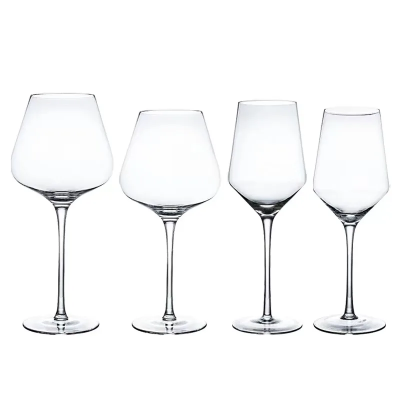 750ml Light Luxury Crystal Burgundy wine glass Handcrafted lead-free crystal glass goblets for weddings
