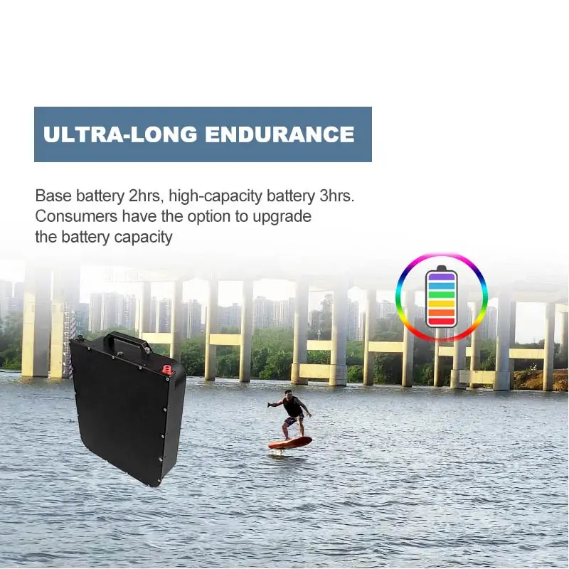 OEM Custom Surfing Foil Assist Propeller Efoil Electric Surfboard Motorized Surf Board E Foil Board Hydrofoil