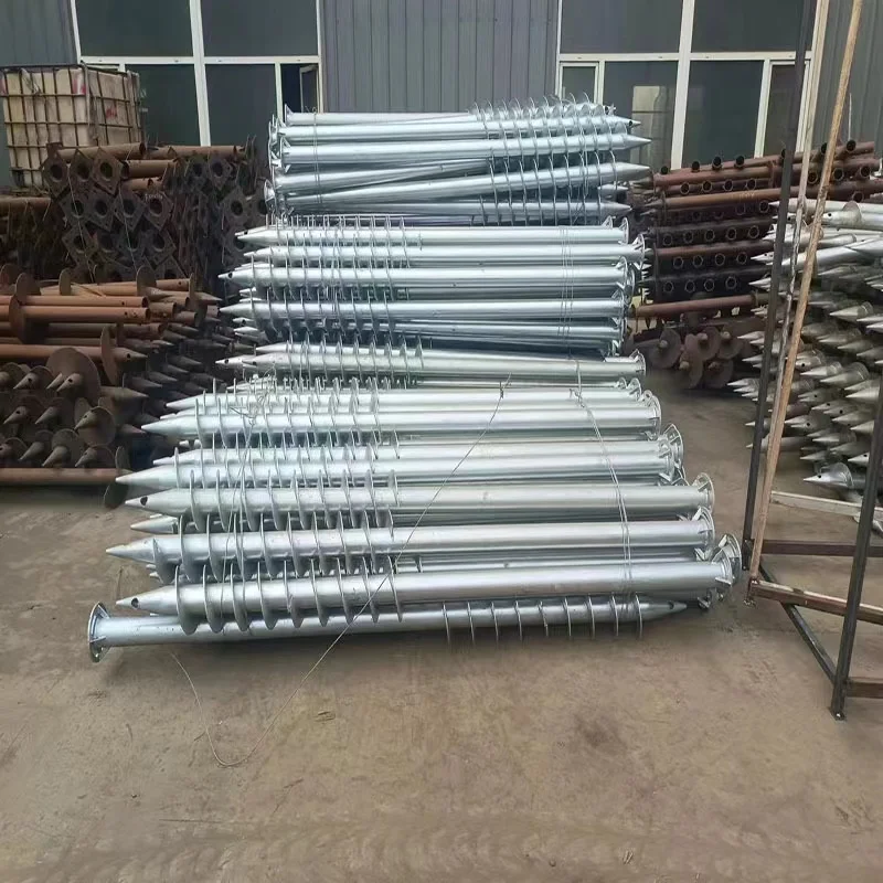 Helical Ground Screw Piles for Foundation of Solar Photovoltaic Brackets