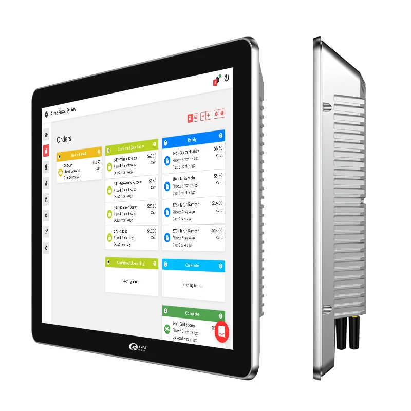 All In One Capacitive Resistive Touch Screen Industrial Control Computer Integrated Waterproof Embedded Panel Pc