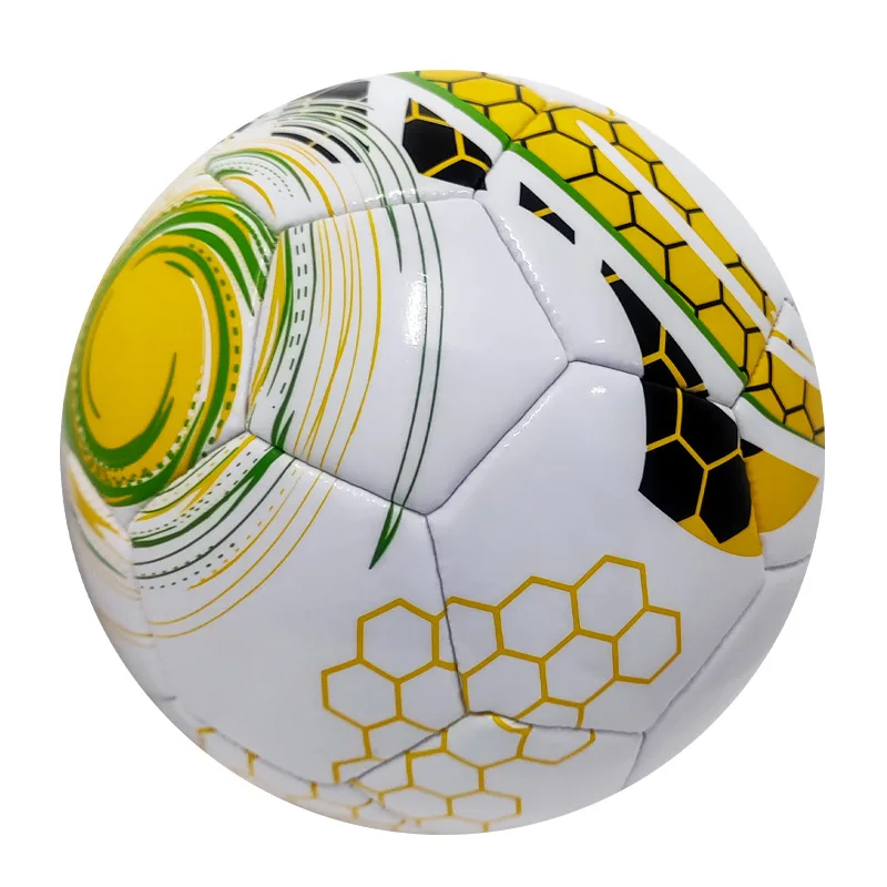 machine stitched soccer ball Size 3 4 5 Professional Training Match blue custom logo Football ball