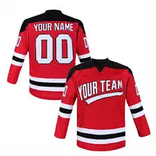 Hot Sale Custom Design Tackle Twill Ice Hockey Jersey Hockey Uniforms Hockey Jersey
