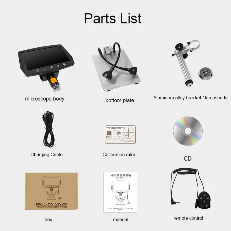 Electronic Microscope And Price Microscope For Soldering Digital Microscope For Mobile Repair