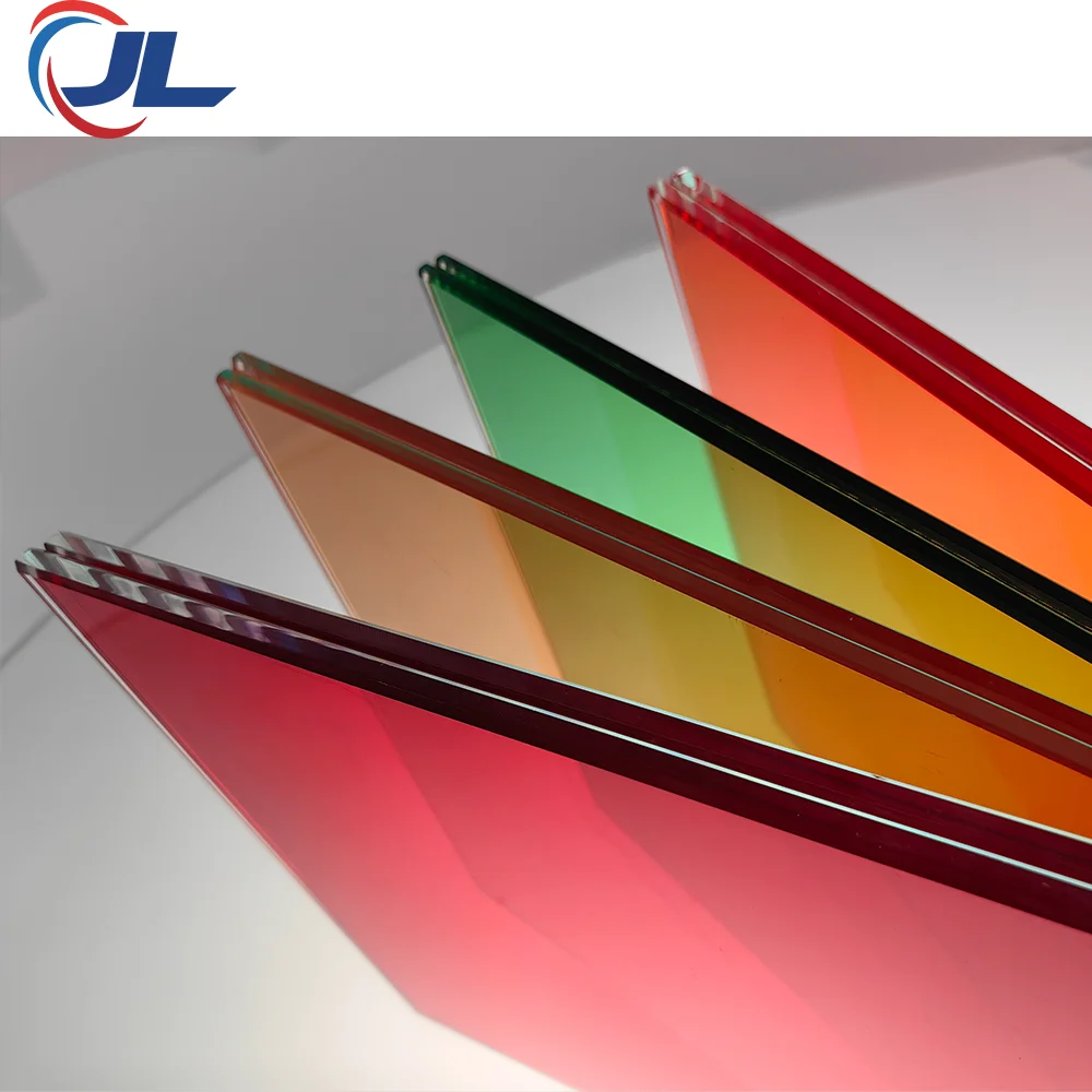 8mm 10mm 15mm toughened glass panel custom stained round glass door windows tempered laminated glass curtain wall shower