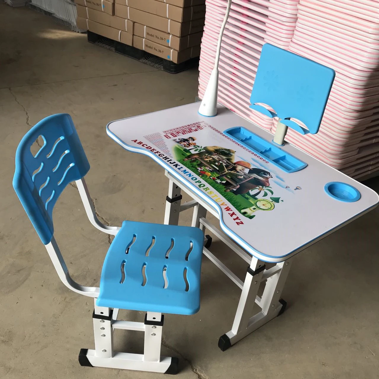 bedroom home work height adjustable small study compute tables desk for teenagers