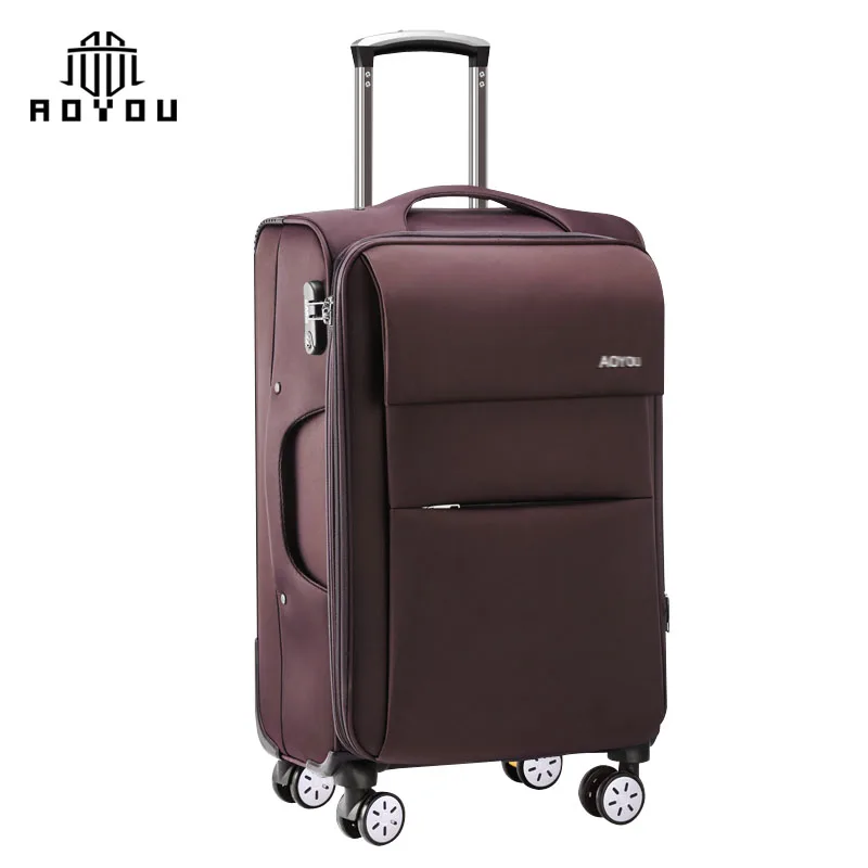Durable  Expandable Eva Trolley Suitcase Bags Soft Trolley Luggage With Factory Price