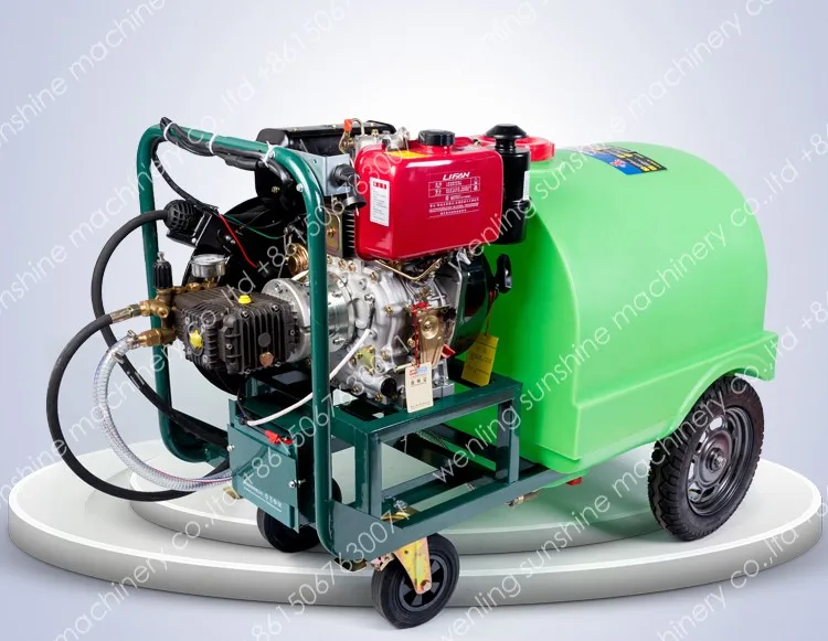 Movable 280Bar 4000PSI OEM High Pressure Car Washer Petrol/Diesel Jet Cleaning Machine Cold Water AR Pump Industrial Washer