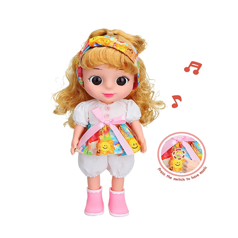 China Factory Fashion Girls Baby Doll Battery Operated Silicone Reborn Baby Dolls With Music For Sale