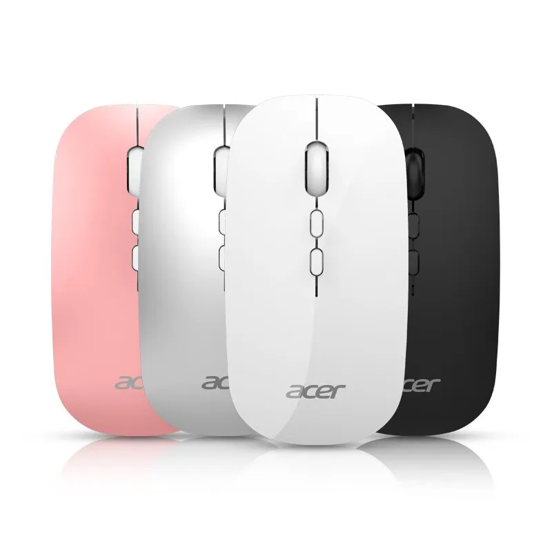 Самая дешевая заводская цена для Acer OMR050 2 4 г белая беспроводная мышь комбинация бизнес студент Настольный Ноутбук