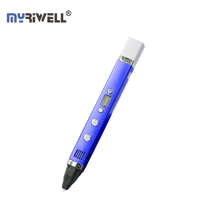 3d pen with ABS PLA PCL 1.75mm filament lcd monitor printer promotional pens with name