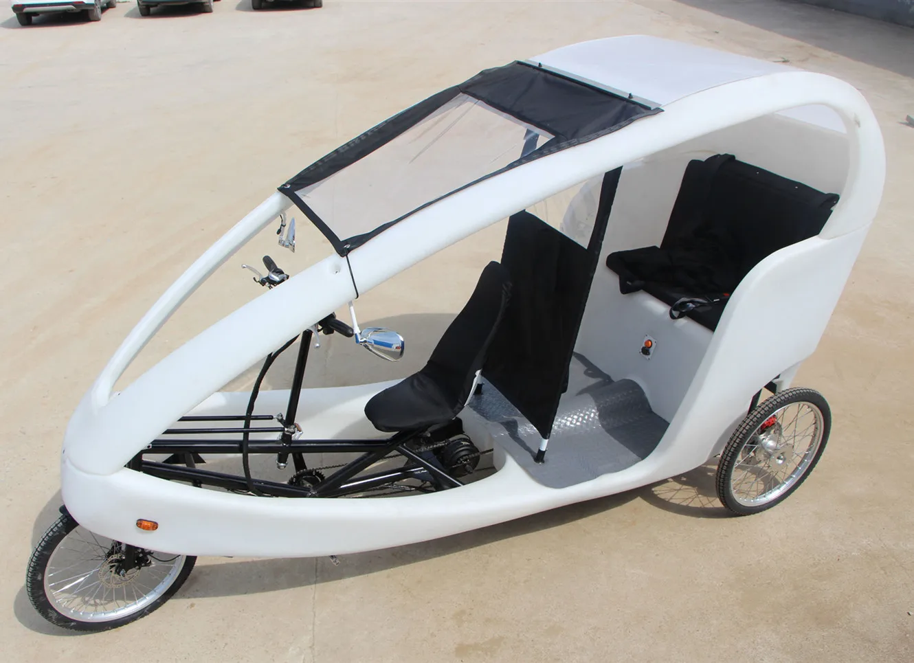  Производство Китай 48v 20ah свинцово-кислотная батарея Электрический трехколесный велосипед рикша с коммерческого использования