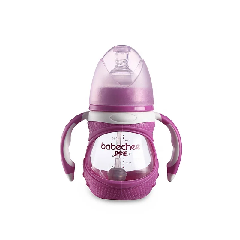 Горячая Распродажа, новый дизайн, экологически чистые стеклянные бутылки для детей