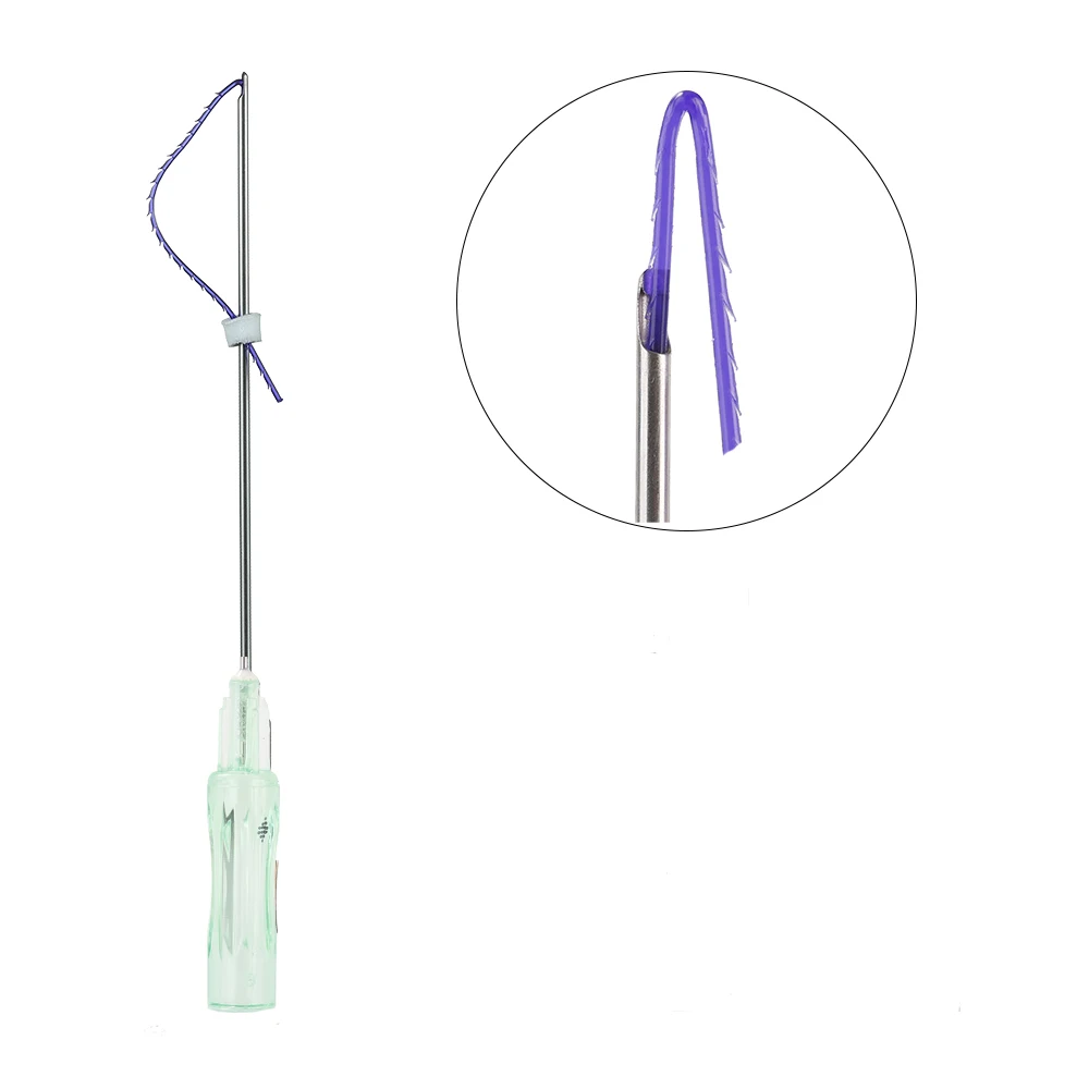 Низкая цена, Абсорбирующая 21 г 50 мм L игла для подтяжки носа