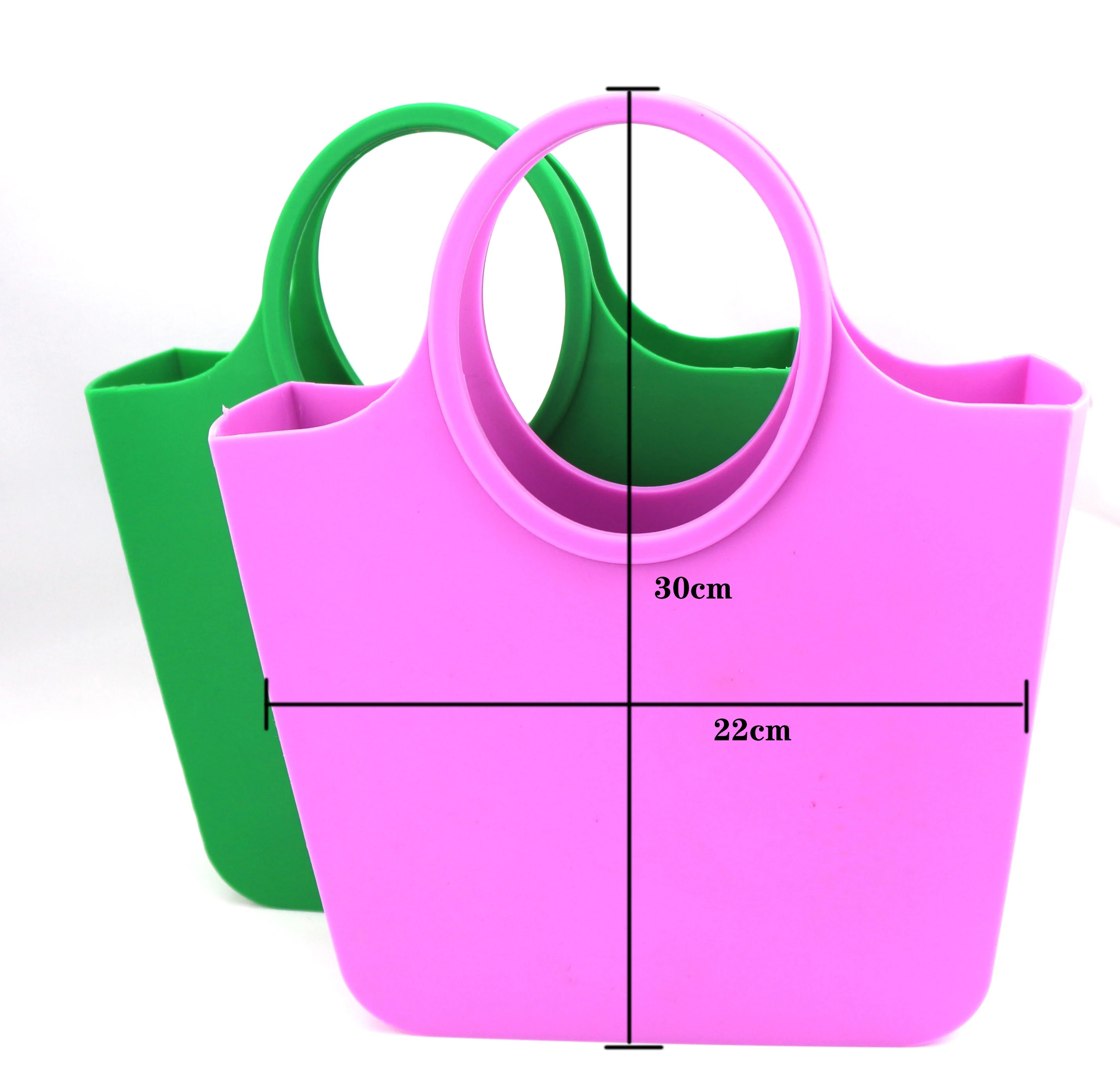 Reusable Silicone Bags Tote Hand Bags Waterproof Silicone Tote Silicone Bag Charm
