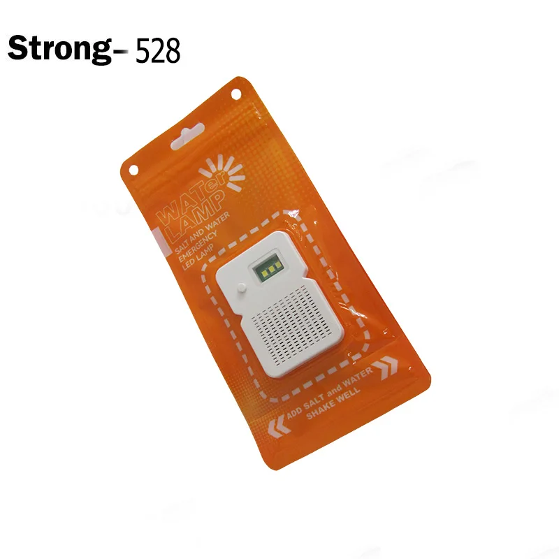 new style Saltwater power generation outdoor emergency saltwater lamp no charge no battery add salt and water can be lighting