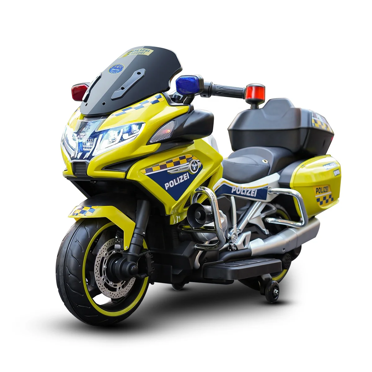 New design kids electric motorbike kids toy police car large electric tricycle for kids battery motorcycle.