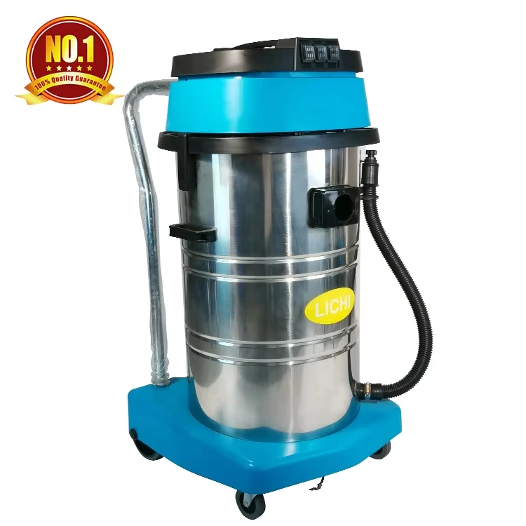 Wet Dry Vacuum Cleaner Industrial Stainless Steel Shop Vacuum Cleaner Powerful Suction with Blower Function