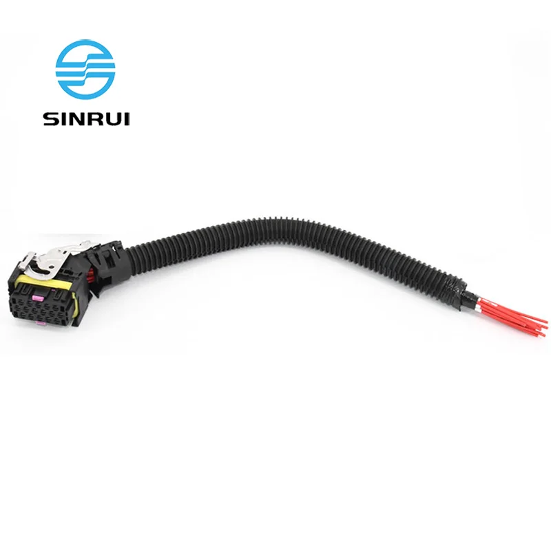 EDC7 16 Pin ECU connector waterproof custom automotive auto wire wiring harness assembly