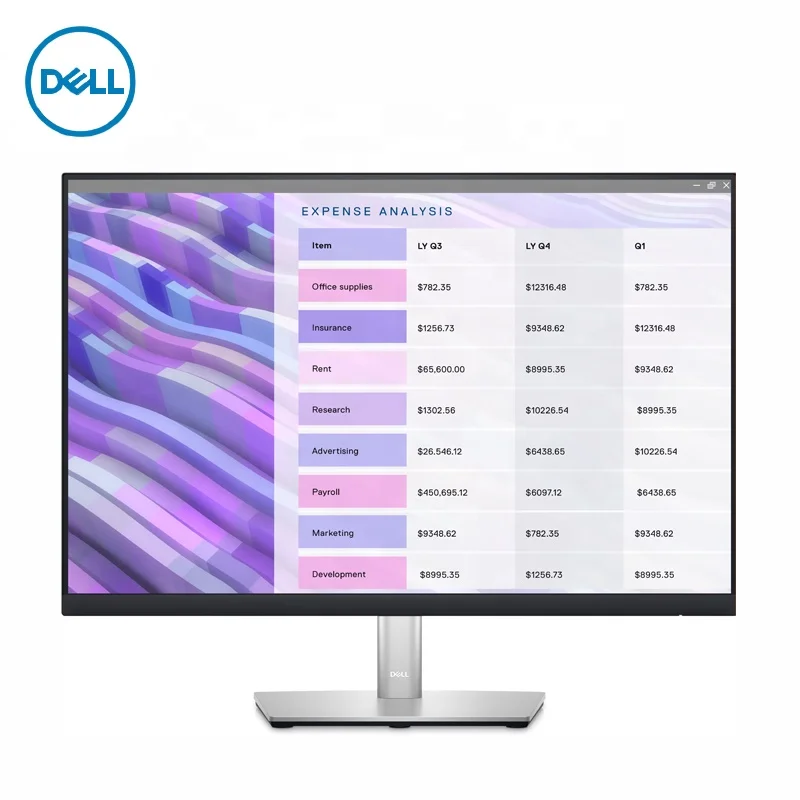 Dell P2423 Monitor 24 Inch (1920x1200) 16:10 , 60Hz, IPS, 5ms, 99% sRGB, DisplayPort, , DVI, VGA, 5x USB,