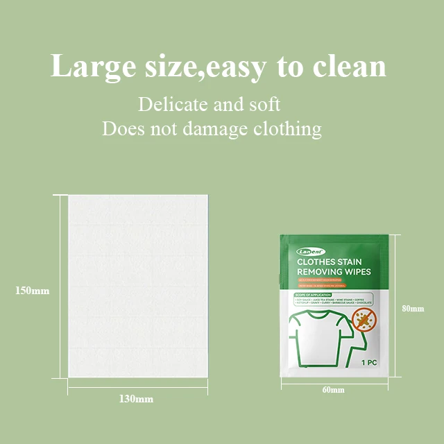 OEM/ODM Free Samples Multipurpose Cleansing Wipes Surface Active Agent Stain Remover Clothes Wipes