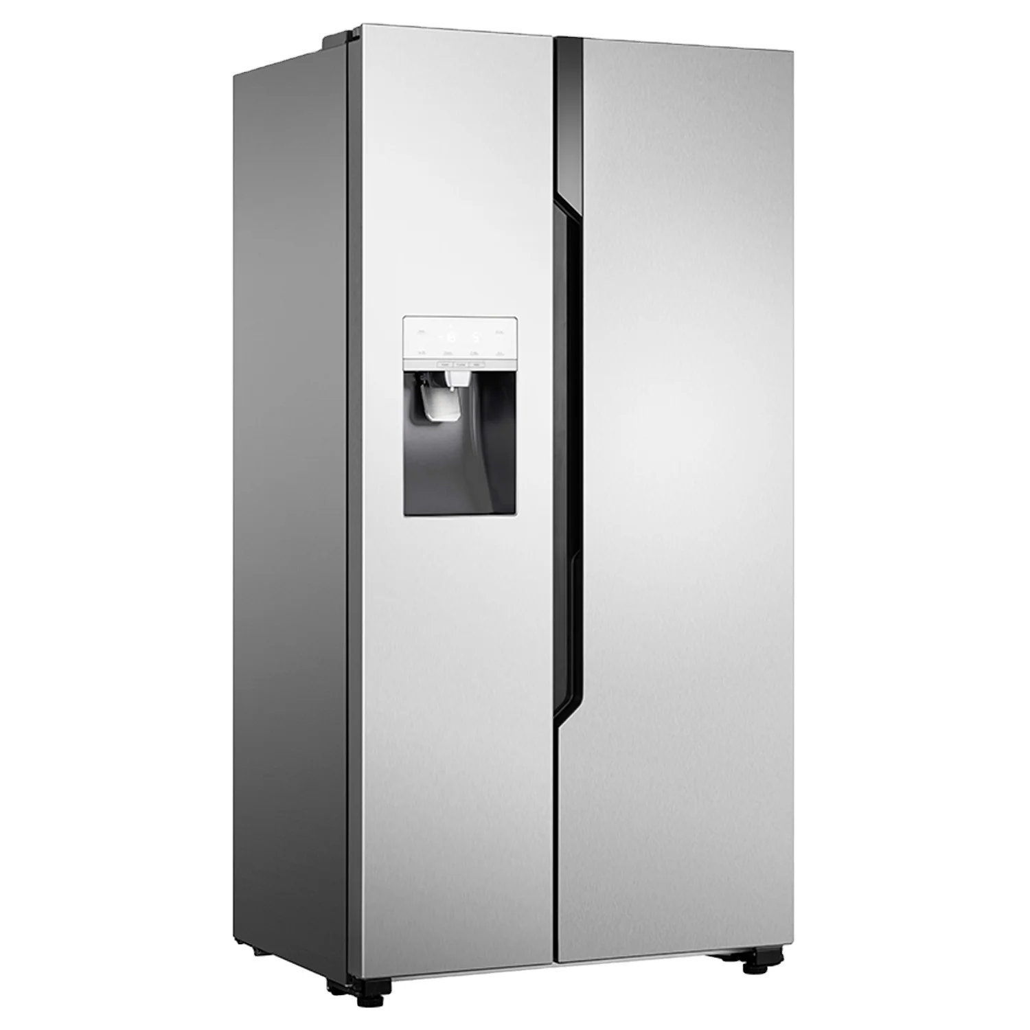 220V 60HZ Inverter Side By Side Refrigerator With Water Ice Dispenser