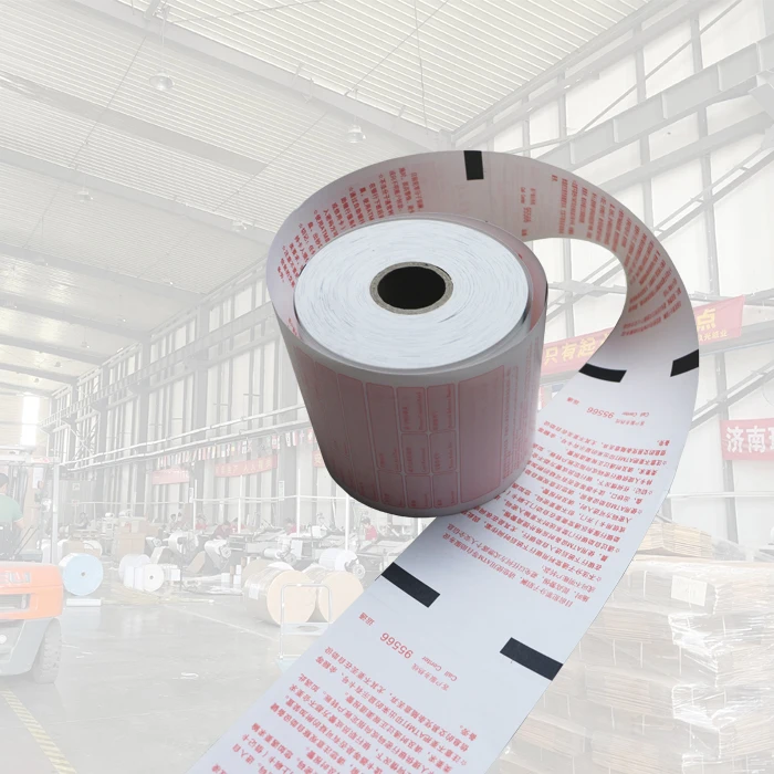 China manufacturer custom size gsm roll thermal printer paper 53*30 57*40 POS printer paper roll