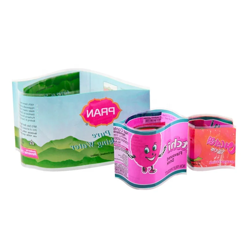 Custom High Quality PVC Petg Pet Clear Neck Shrink Bands Sleeve Cap Shrink Wrap Heat Neck Box Shrink Sleeve For Bottle Jar Label