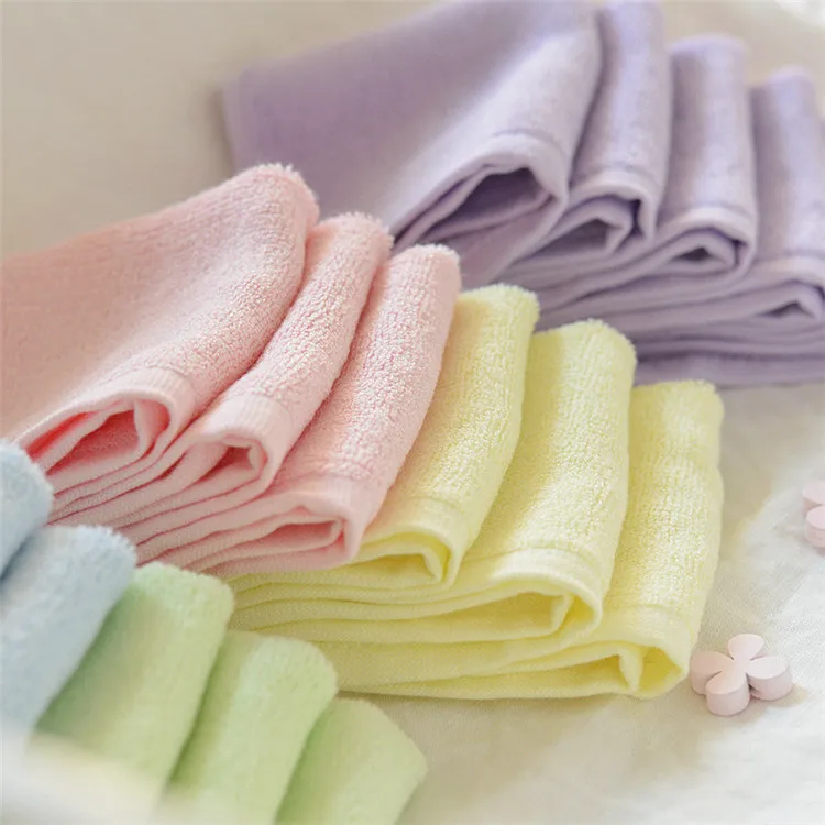 
China Manufacturer Bath Towels Organic Cotton Baby Towel Cotton Terry Washcloths Baby Cotton Wash Cloth 